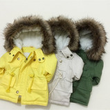 男女童加厚加绒外套2015冬季新款儿童装宝宝保暖棉衣服中小童夹克