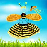 儿童演出服 舞蹈六一幼儿表演翅膀蝴蝶小蜜蜂动物演出服装 特价