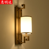 新中式壁灯简约现代卧室床头灯具客厅酒店会所楼梯过道阳台墙壁灯