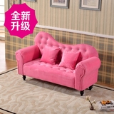 懒人沙发店铺客厅卧室沙发单人双人三人沙发布艺组合沙发凳子