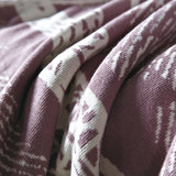 秋冬全棉毛巾毯单人毛毯盖毯午睡毯针织毯150纯棉厚毛巾被保暖220