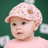 春秋款3新生婴幼儿童帽子6棒球帽12个月秋冬男女宝宝鸭舌帽0-2岁
