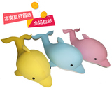 大号海洋动物海豚抱枕可爱创意鲨鱼玩偶毛绒玩具鲸鱼公仔小车挂饰