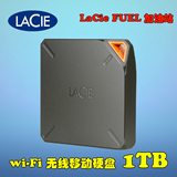 增票LaCie/莱斯FUEL 无线WIFI 1TB移动硬盘1T无线硬盘STFL1000300