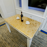 5mm软玻璃桌布防水防烫pvc塑料餐桌布磨砂加厚透明台布桌垫长方形