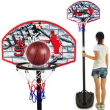 运动公园室内标准大号篮球架家用可升降落地式儿童青少年移动篮框