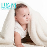 伯斯马丁儿童毛毯婴儿盖毯绒毯空调毯宝宝厚被子云毯婴儿抱毯春秋