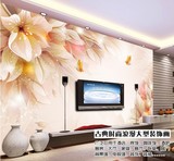 3D梦幻时尚花朵电视沙发背景墙壁纸环保卧室客厅墙纸无缝整张壁画