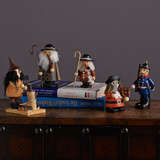 蒂拉欧式家居装饰品玩偶摆件 美式软装摆设复古工艺品桌面摆件