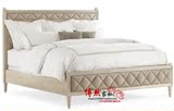 美式简约实木双人床卧室家具 1.5/1.8米床欧式新古典双人床婚床