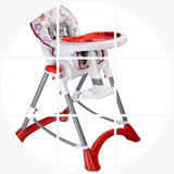 儿童婴儿餐椅宝宝多功能可折叠便携式婴儿椅子吃饭餐桌椅带脚轮