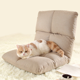 创意懒人沙发 加厚日式简约现代折叠榻榻米 可拆洗单人床上靠背椅