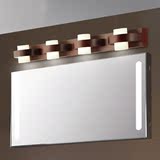 皇尔 中式镜前灯 橡木实木LED梳妆灯 卫生间浴室创意镜前灯饰