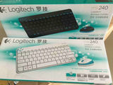 行货 原装Logitech罗技 MK240无线键鼠套装超薄迷你键盘鼠标套件