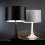 意大利名师设计黑白铝合金绅士台灯美式现代简约卧室床头柜台灯具