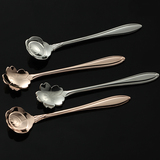日本Salus咖啡勺子创意不锈钢长柄搅拌勺樱花小勺子Zakka复古餐具