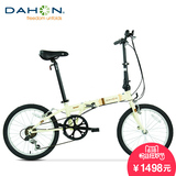 DAHON大行经典折叠车都市成人自行车20寸超轻便携折叠单车KAC061