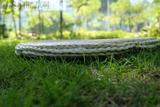 玉米皮草编坐垫，直径40公分，圆形双层纯草坐垫，可定制大小尺寸
