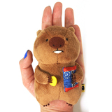 日本 袋熊家族动物系列鸭嘴兽袋獾袋熊树熊毛绒公仔包包挂件挂坠