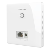 TP-Link TL-AP302I-DC供电300M无线入墙式国标86型面板式AP wifi