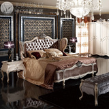 欧式床实木床双人床1.8米婚床新古典时尚布艺公主床奢华卧室家具