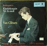 古典黑胶lp唱片拉赫玛尼诺夫第2钢琴协奏曲.克莱本演奏.德版