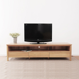 道奇家具橡木实木北欧现代风格日式小户型简约时尚原木清新电视柜