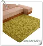 明冉居 现代加厚丝毛纯色可水洗地毯客厅卧室茶几床边毯 满铺定制