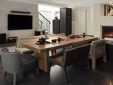 现代中式家具纯实木茶几简约功夫茶几简易客厅方桌小户型创意茶桌