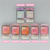 日本代购 CANMAKE 花瓣雕刻五色腮红 珠光粉嫩带腮红刷 多色可选