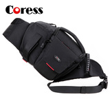 Coress柯洛斯 专业单反摄影包多用斜跨 单肩 腰系相机包一机二镜