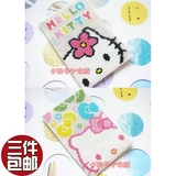 四皇冠★小房子十字绣★正品DMC卡套-Hello Kitty-白色双线塑料布
