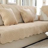 沙发垫布艺简约现代欧式四季冬防滑组合皮沙发套沙发巾罩毛绒坐垫