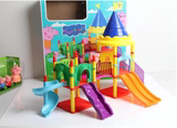 儿童益智玩具过家家塑料粉红猪豪华城堡滑梯佩佩乔治男女童礼品盒