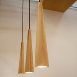 本来设计beladesign 原木吊灯 创意新品 现代简约配飞利浦LED灯泡
