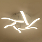 简约现代LED铝材吸顶灯客厅餐厅灯具灯饰儿童卧室个性创意书房灯