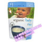 澳洲代购：Bellamy's 贝拉米有机婴儿辅食米粉4、5、6个月 125g