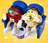 美国玛氏集团M&M's巧克力豆糖果机电影公仔糖果机 MM卡通玩具