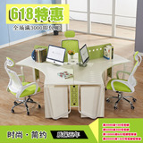 办公家具上海办公桌组合职员桌3人员工工作卡位简约时尚电脑桌椅
