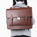 【现货】日系学院风JK制服包公文包电脑包可放15.6寸可双肩手提包
