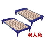 幼儿园午睡床专用床幼儿双人床儿童床塑料木板床双人床
