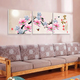 中国风格装饰画无框画客厅挂画壁画卧室餐厅字画水墨花卉国画