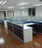 正品北京办公家具屏风工位组合办公桌4人位简约现代员工桌培训工