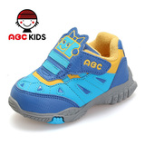 ABC童鞋 2015冬季新款男童鞋宝宝鞋 防滑保暖儿童加绒棉鞋运动鞋