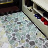 客厅厨房门垫泡沫地毯浴室洗澡防滑垫卫生间进门塑料吸水地垫脚垫