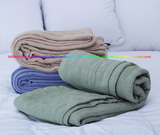 宜家单人3人沙发毯子沙发巾纯棉线毯空调毯盖毯四季毯外贸