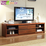 新柜尔 客厅电视柜实木现代中式简约大容量地柜储物组合小户型