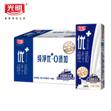 【天猫超市】 光明优+纯牛奶 250ml*16包/提     健康饮品