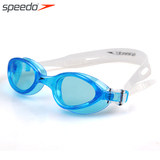 speedo泳镜防雾防水 高清大框竞速泳镜 专业男女游泳眼镜游泳装备