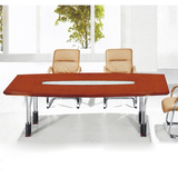 板式喷油漆会议桌/员工培训会议台/贴实木皮长条形台办公桌洽谈桌